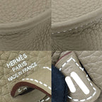 Hermes Bag Evelyne TPM Amazon Sangle Etoupe Taurillon Clemence — view 6