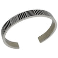 Louis Vuitton Jonck Damier Color Bangle Bracelet Metal Silver