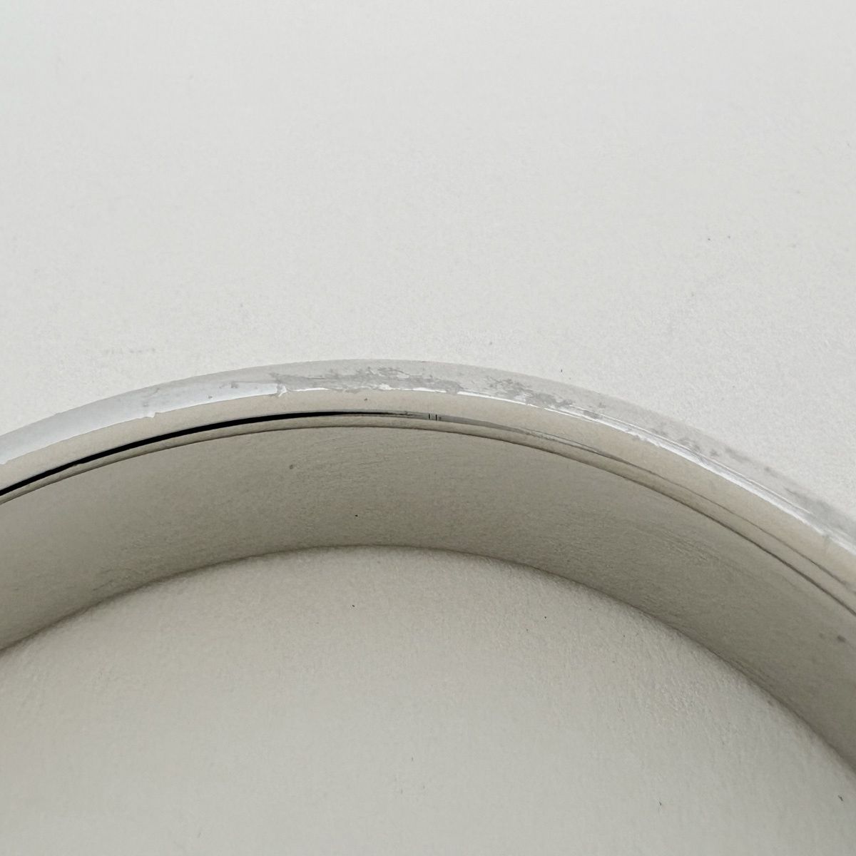 Louis Vuitton Jonck Damier Color Bangle Bracelet Metal Silver — view 4