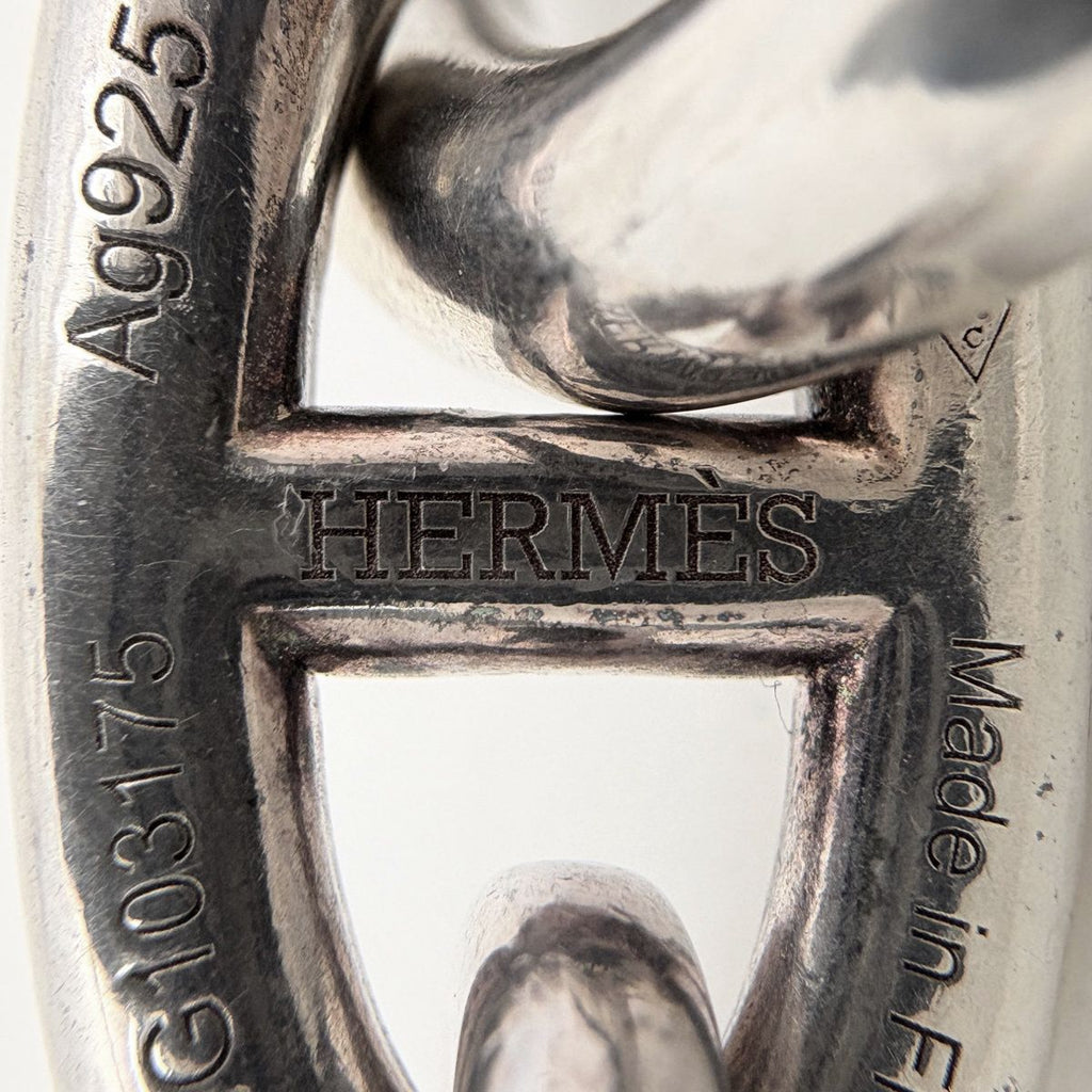 Hermes Chaine D'ancre TGM 11 Links Bracelet 925 Sterling Silver — view 7