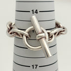Hermes Chaine D'ancre TGM 11 Links Bracelet 925 Sterling Silver — view 8