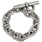 Hermes Chaine D'ancre TGM 11 Links Bracelet 925 Sterling Silver