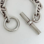 Hermes Chaine D'ancre TGM 11 Links Bracelet 925 Sterling Silver — view 3