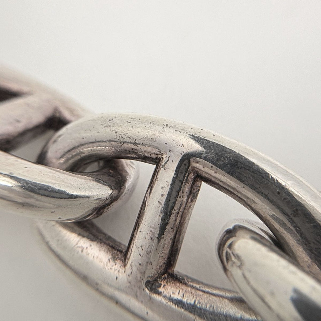 Hermes Chaine D'ancre TGM 11 Links Bracelet 925 Sterling Silver — view 4