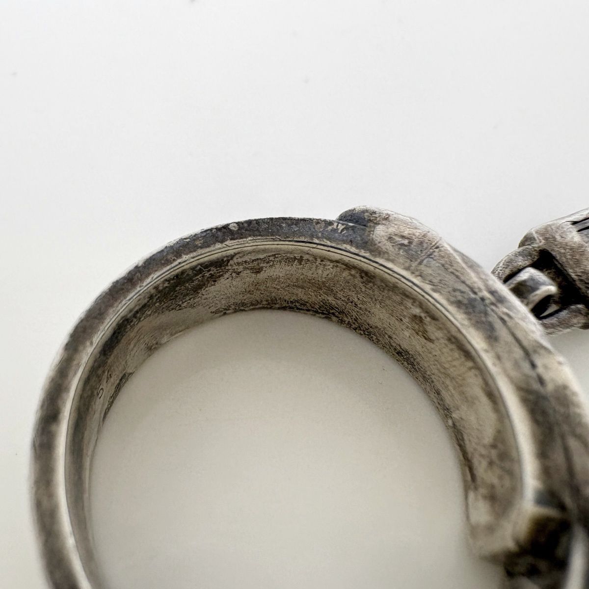 Hermes Kelly Ring 925 Sterling Silver — view 4