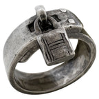 Hermes Kelly Ring 925 Sterling Silver
