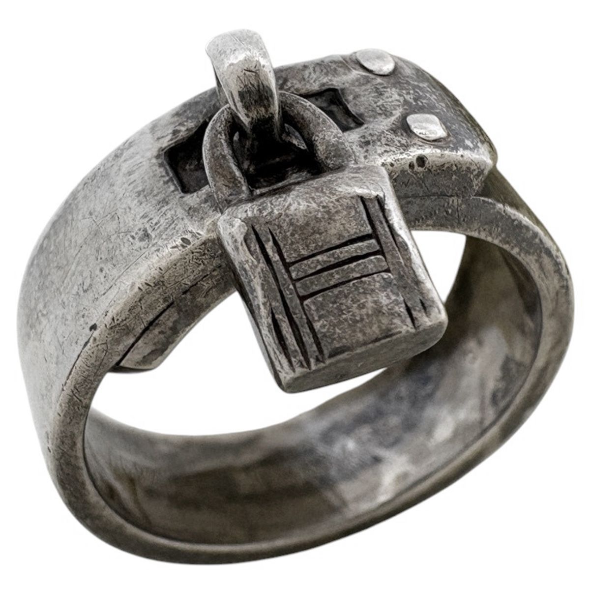 Hermes Kelly Ring 925 Sterling Silver
