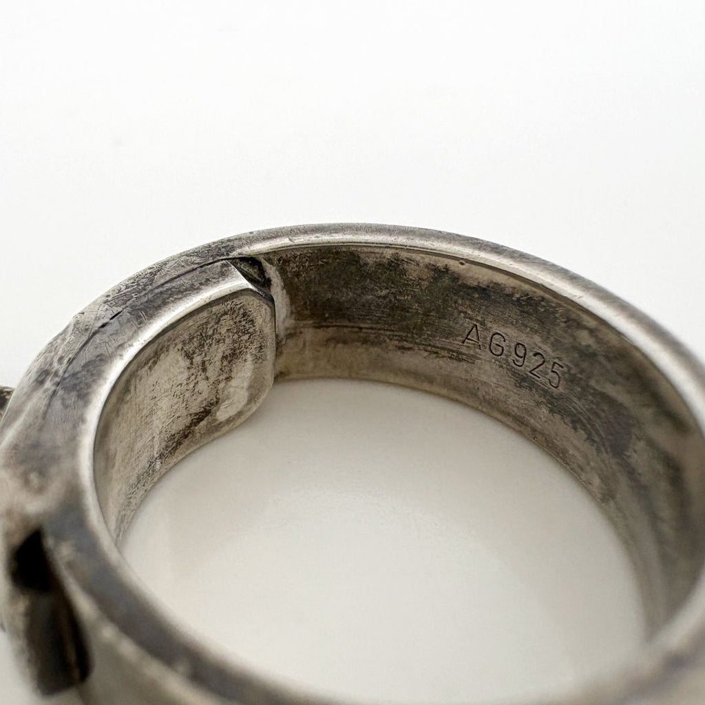 Hermes Kelly Ring 925 Sterling Silver — view 5