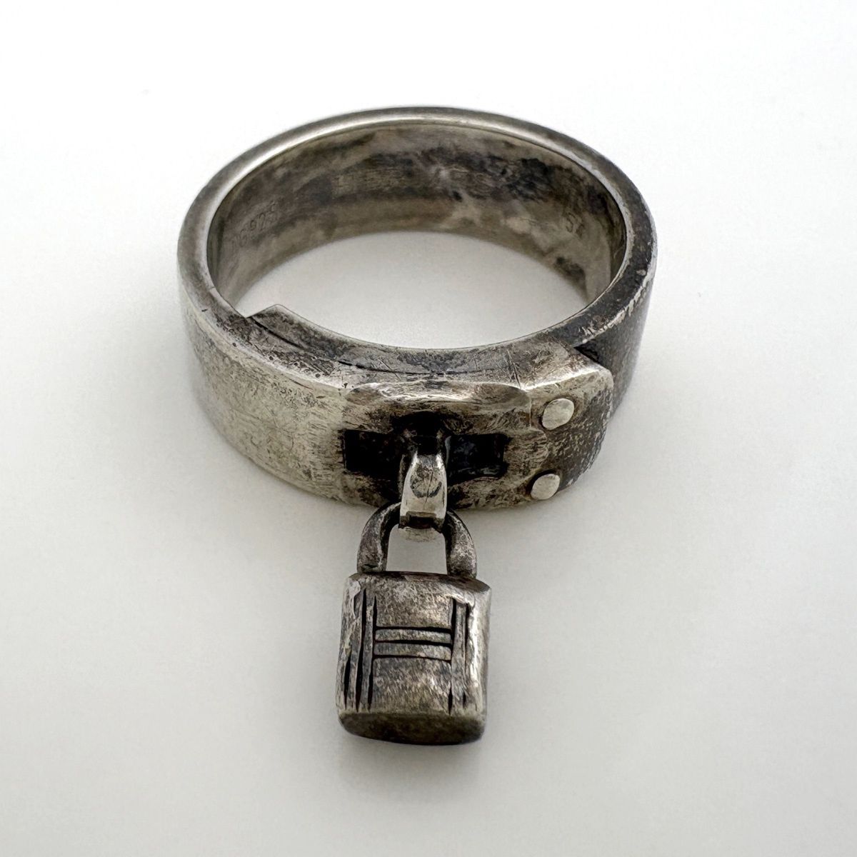 Hermes Kelly Ring 925 Sterling Silver — view 2