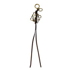 Loewe Anagram Bag Charm Gold — view 2