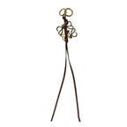 Loewe Anagram Bag Charm Gold — view 3