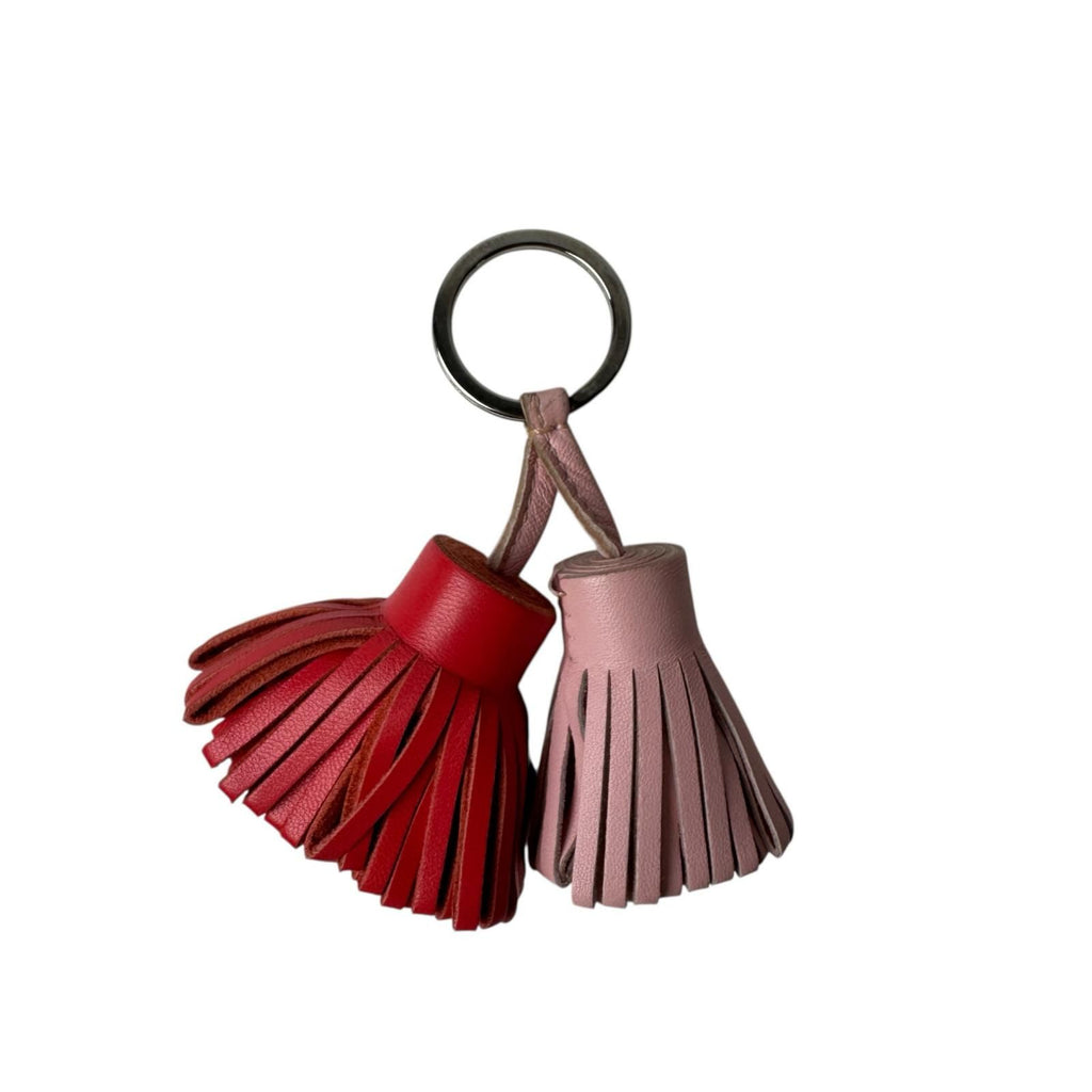Hermes Carmen Unodos Key Ring Fringe
