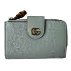 Gucci Double Compact Wallet Bifold with Bamboo