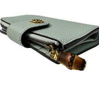 Gucci Double Compact Wallet Bifold with Bamboo — view 9