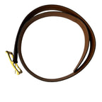 Hermes Hapi Leather Belt Gold 90 — view 4
