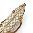 Louis Vuitton Totally PM Damier Azur Leather Off White Light Brown Tote Gold — view 9