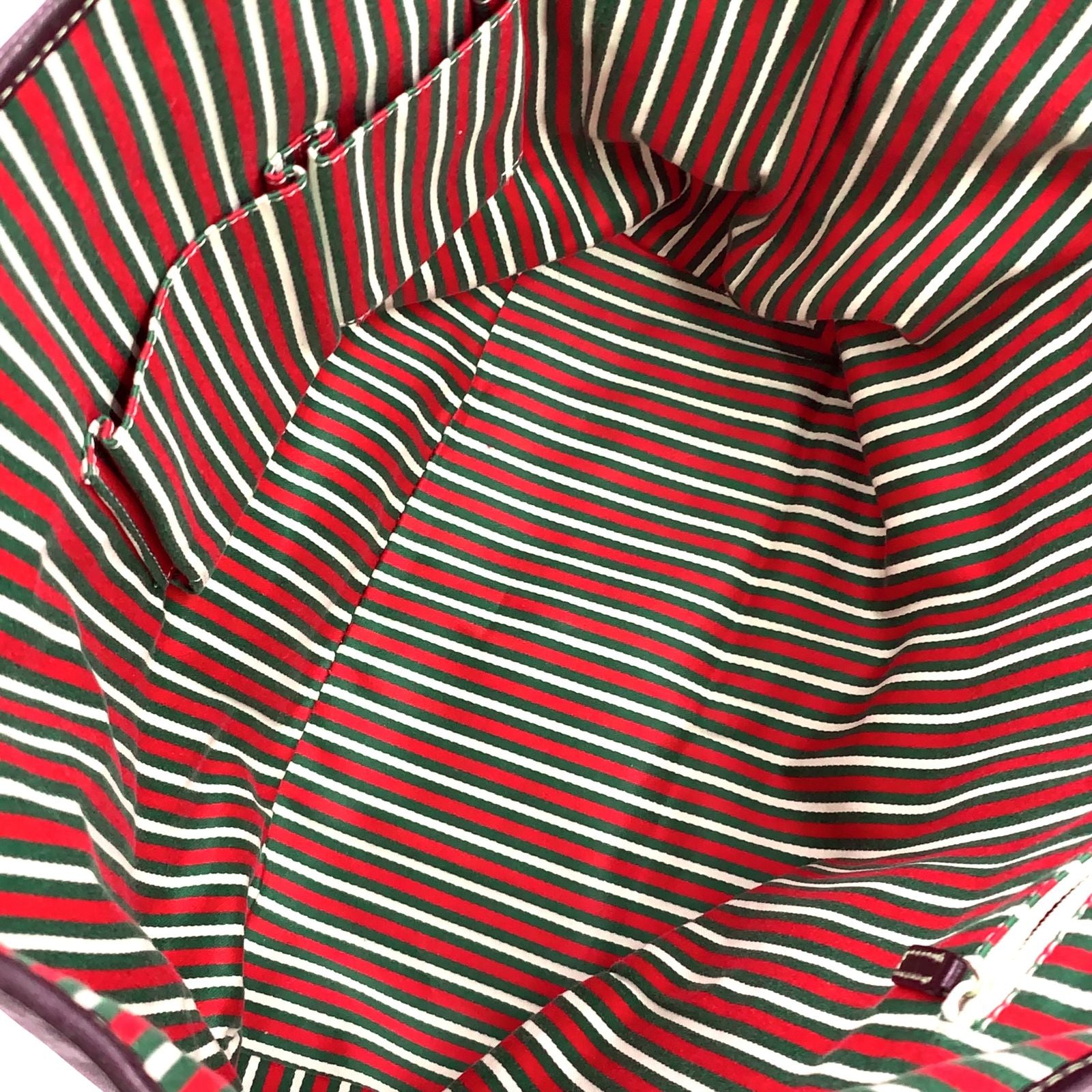 Gucci New Brit Leather Black Tote Silver — view 3
