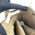 Fendi by the Way 2-Way Shoulder Leather Beige Handbag Silver — view 9