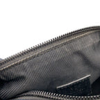 Gucci GG Pattern Leather Canvas Black Pouch Silver — view 5