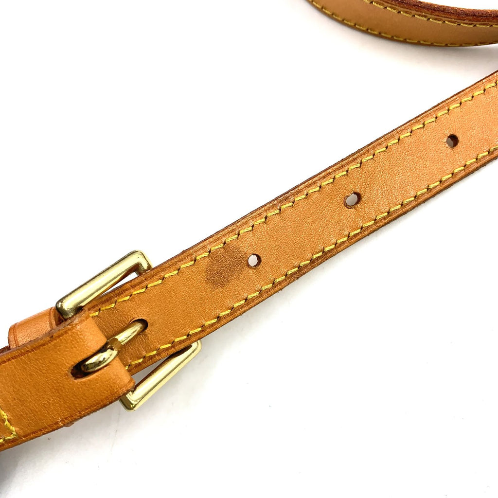 Louis Vuitton Beverly Monogram 2-Way Leather Brown Light Handbag Gold — view 8
