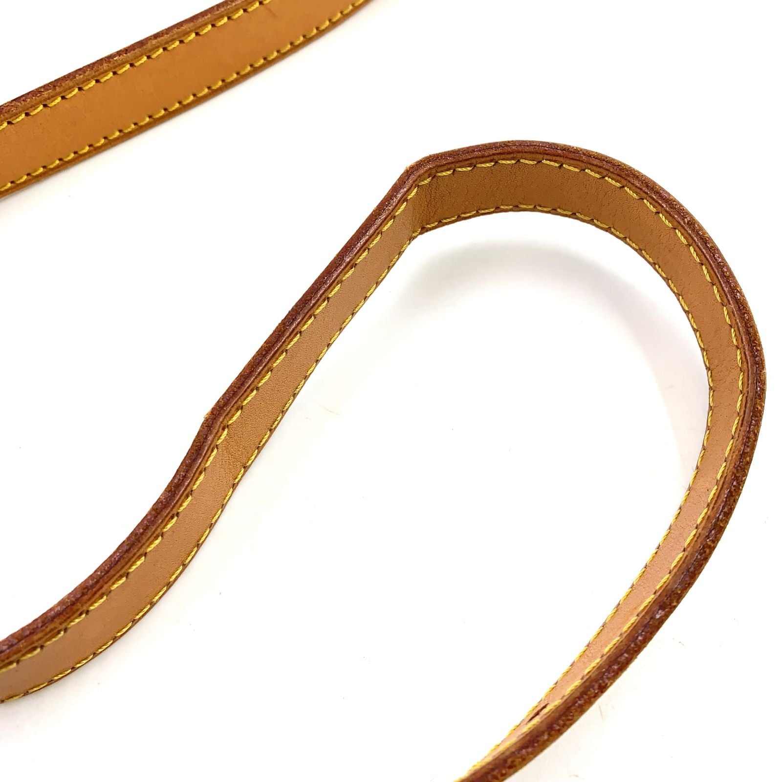 Louis Vuitton Beverly Monogram 2-Way Leather Brown Light Handbag Gold — view 9