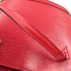 Louis Vuitton Saint Jacques Epi Castilian Red Leather Handbag Gold — view 8