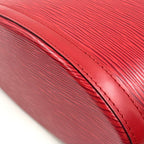 Louis Vuitton Saint Jacques Epi Castilian Red Leather Handbag Gold — view 6