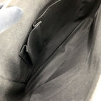 Louis Vuitton Daniel Damier Graphite Leather Black Shoulder Bag Silver — view 3