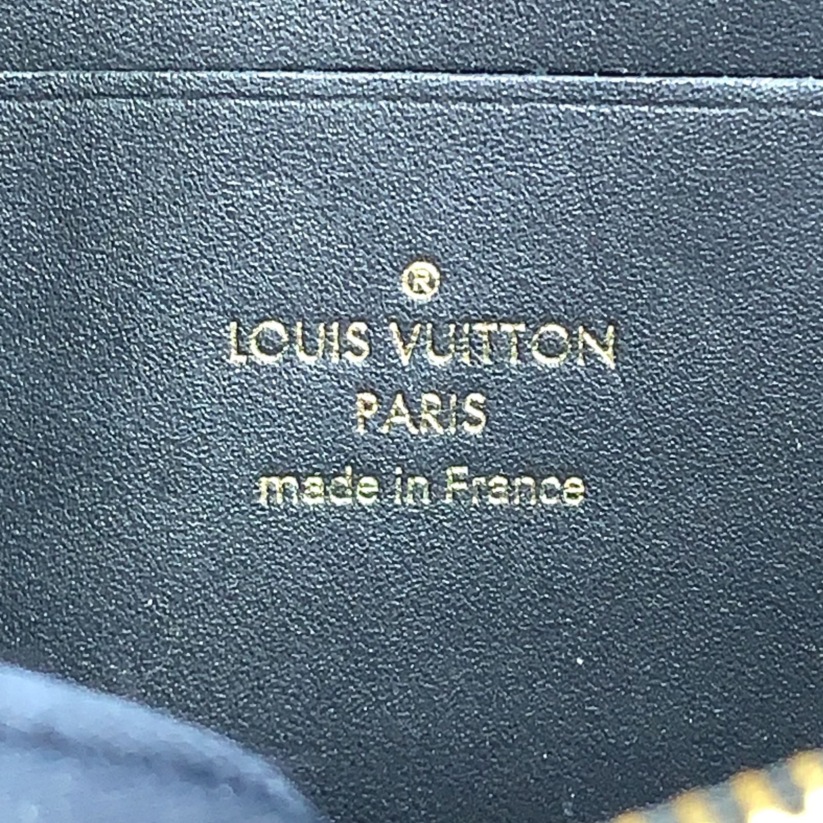 Louis Vuitton Portefeuille Dauphine Monogram Reverse Leather Brown Light — view 4