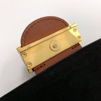 Louis Vuitton Portefeuille Dauphine Monogram Reverse Leather Brown Light — view 8