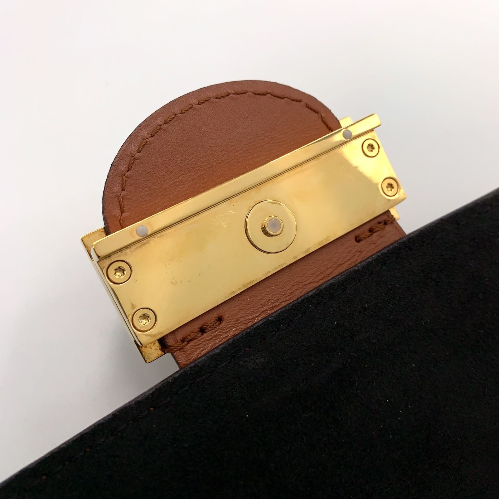 Louis Vuitton Portefeuille Dauphine Monogram Reverse Leather Brown Light — view 8