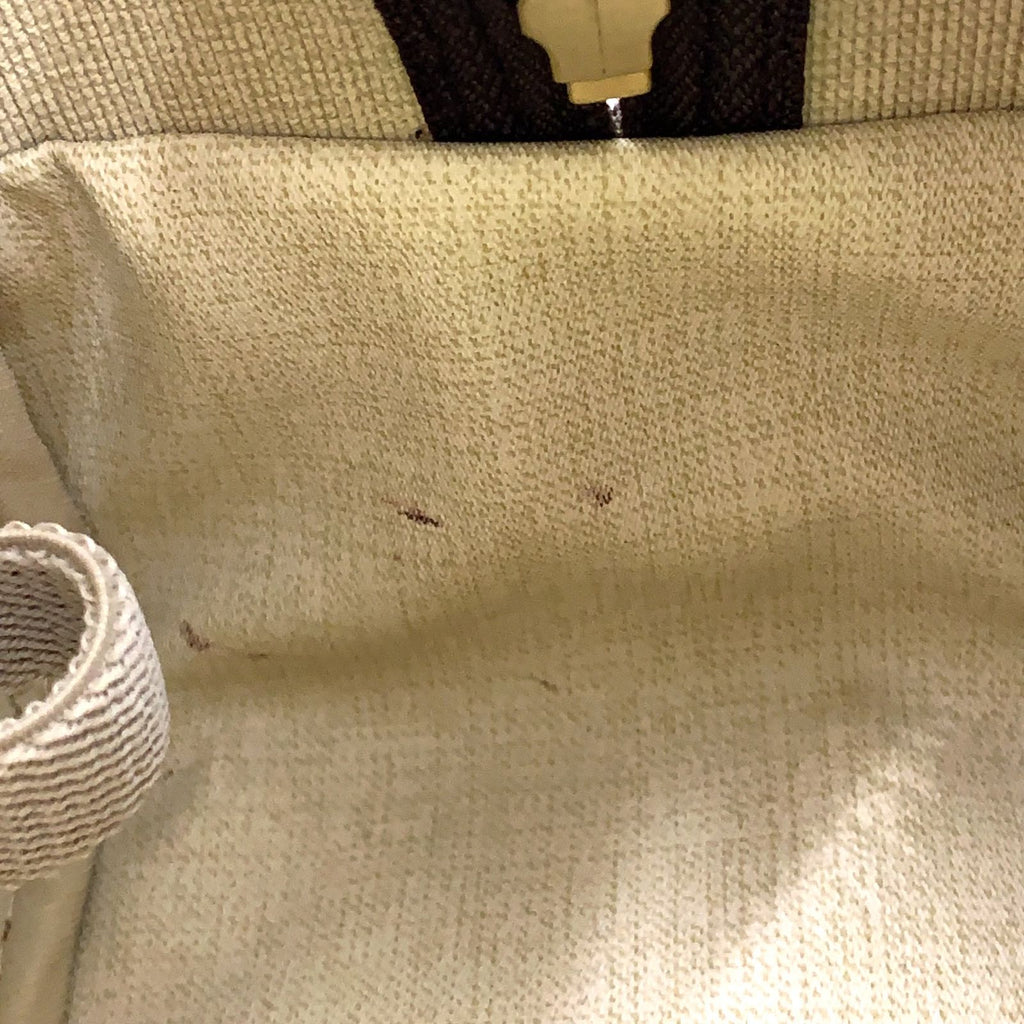 Louis Vuitton Deauville Bowling Vanity Monogram Leather Brown Light Handbag Gold — view 8