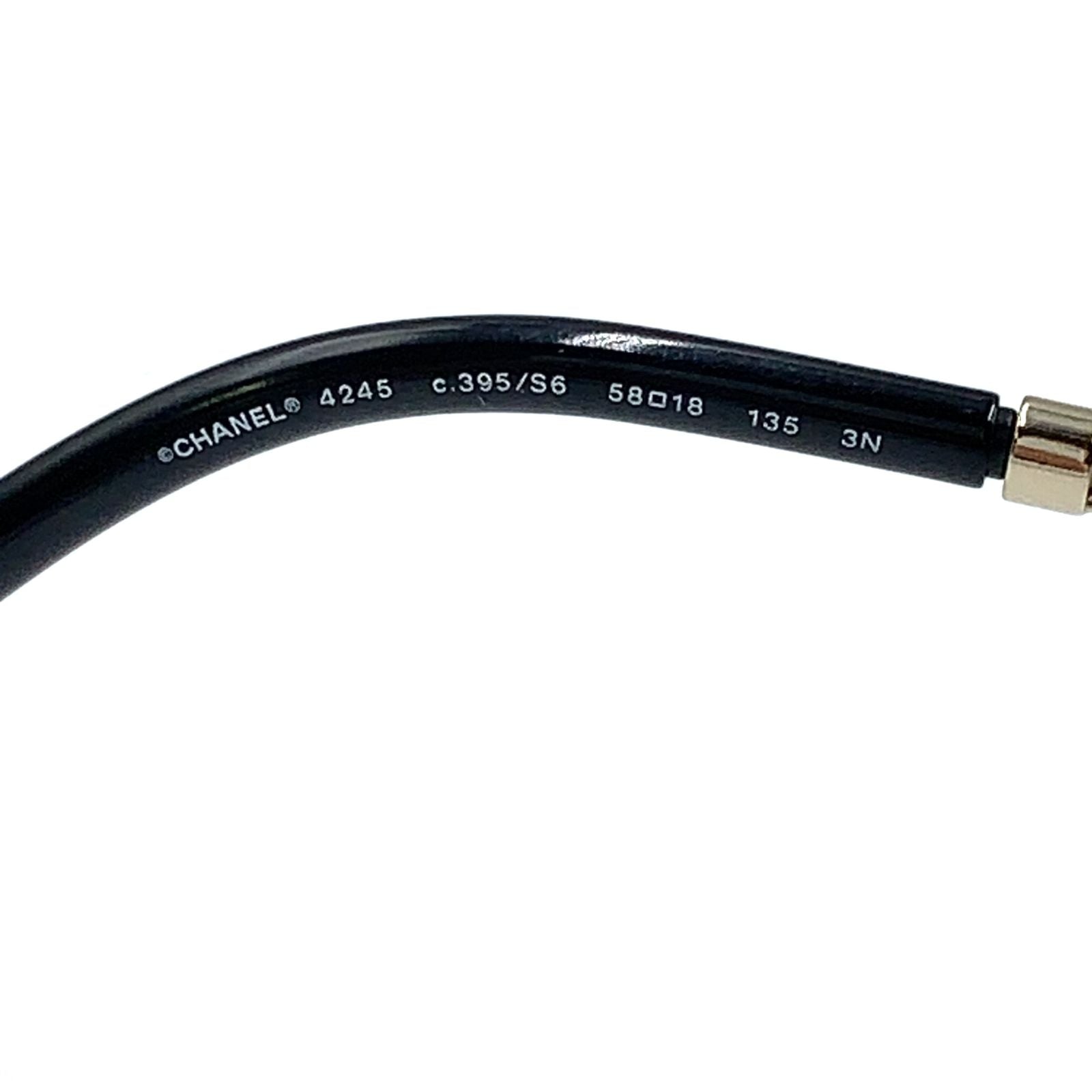 Chanel Chain Eyewear Black — view 3