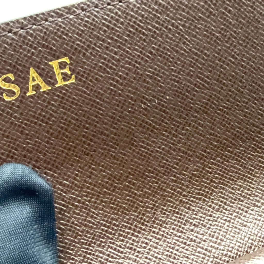 Louis Vuitton Portefeuille International Damier Ebene Initials Brown Trifold — view 9