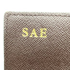 Louis Vuitton Portefeuille International Damier Ebene Initials Brown Trifold — view 8