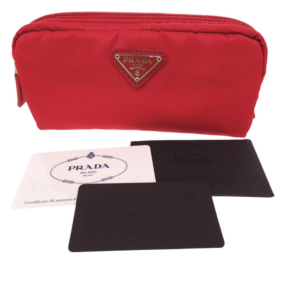 Prada Vera Nylon Pouch — view 2