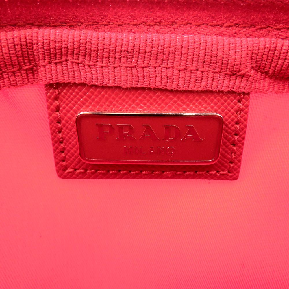 Prada Vera Nylon Pouch — view 7