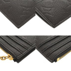 Louis Vuitton Card Holder Flora Monogram Empreinte Black Case Coin — view 4