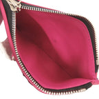 Louis Vuitton Portefeuille Victorine Epi Black Pink Trifold Wallet — view 6