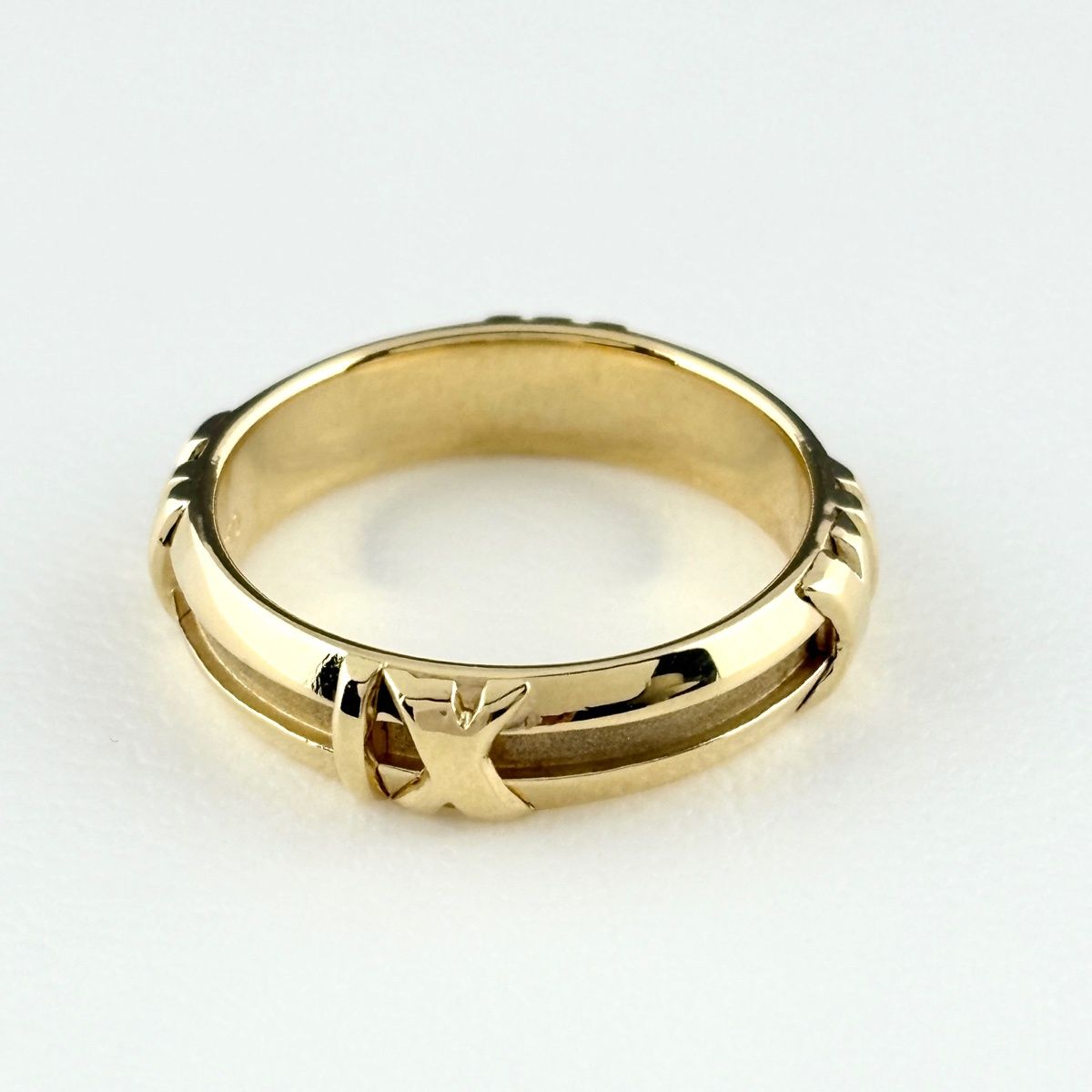Tiffany & Co Atlas Ring YG Yellow Gold — view 2