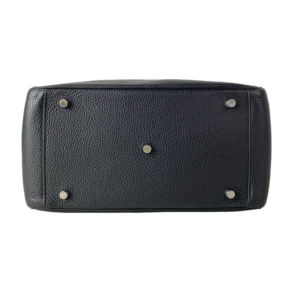 Hermes Shoulder Bag Lindy 30 Black Silver — view 5