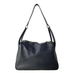 Hermes Shoulder Bag Lindy 30 Black Silver — view 3