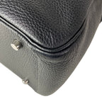 Hermes Shoulder Bag Lindy 30 Black Silver — view 9