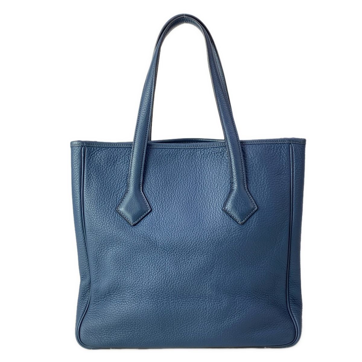 Hermes Tote Victoria Cabas 32 Dark Navy