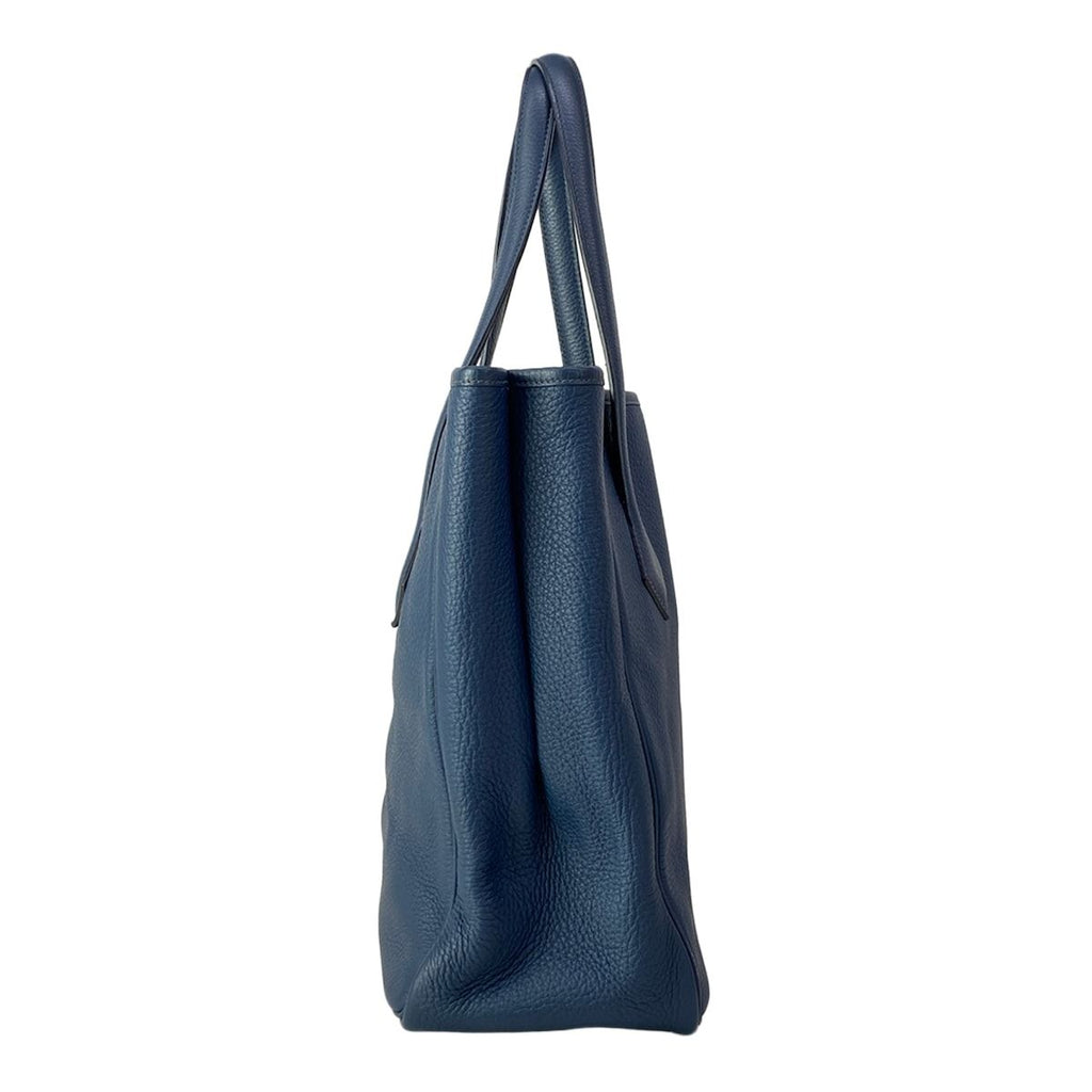 Hermes Tote Victoria Cabas 32 Dark Navy — view 4