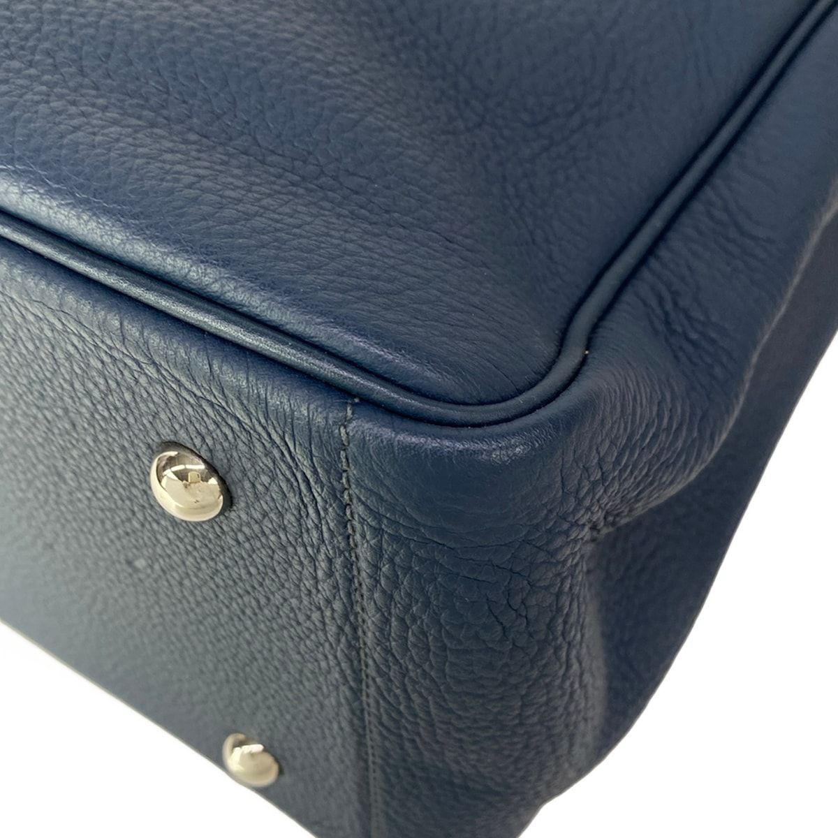 Hermes Tote Victoria Cabas 32 Dark Navy — view 7