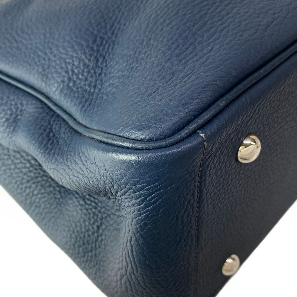 Hermes Tote Victoria Cabas 32 Dark Navy — view 6