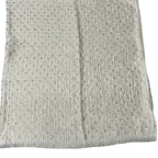 Louis Vuitton Shawl Etole Monogram Sole Glitter Blanc Silk Scarf — view 4