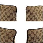 Gucci Sherry Line Shoulder Bag Cross GG Canvas Brown — view 8