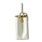 Louis Vuitton Handbag Capucines Mini Snow Leather Cowhide — view 4
